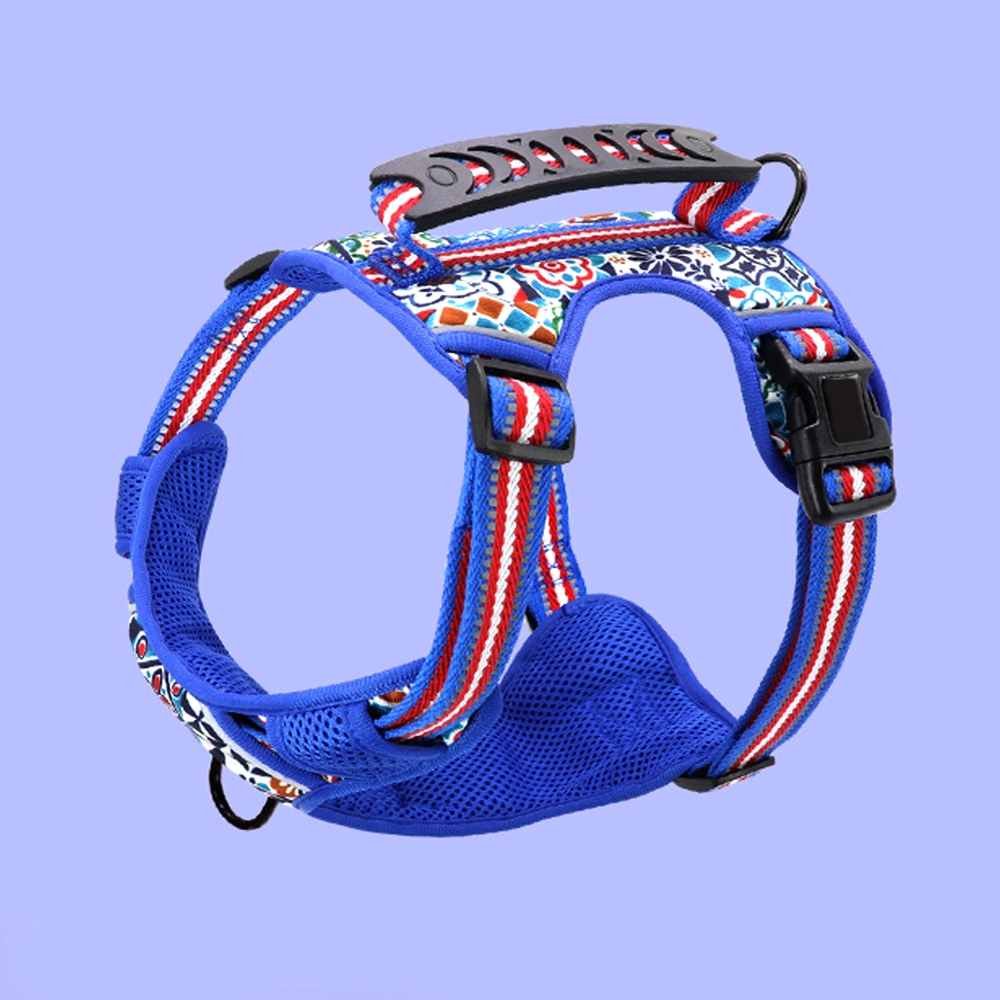 Pet Supplies New Design Dog Harness No Pull Reflective Breathable Heavy Duty Large Training Tactical Service Custom Pet Dog Harness
