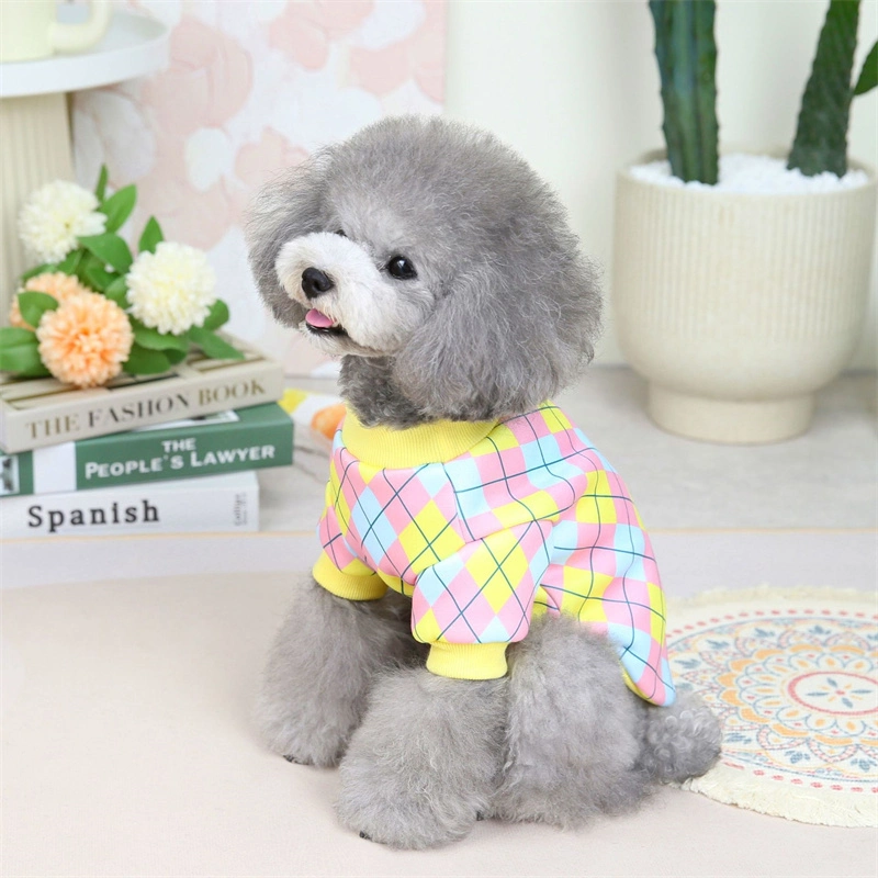 2022 Designer Clothes Pet Clothes Dog Coat Autumn and Winter Dog Clothes Mascotas Ropa Cute Small Dog Clothing
